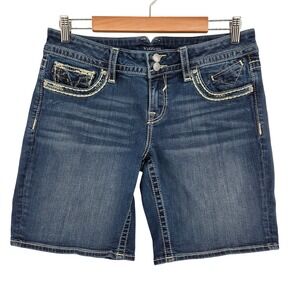 VIGOSS The Chelsea Bermuda Denim Jean Shorts Size 9/10